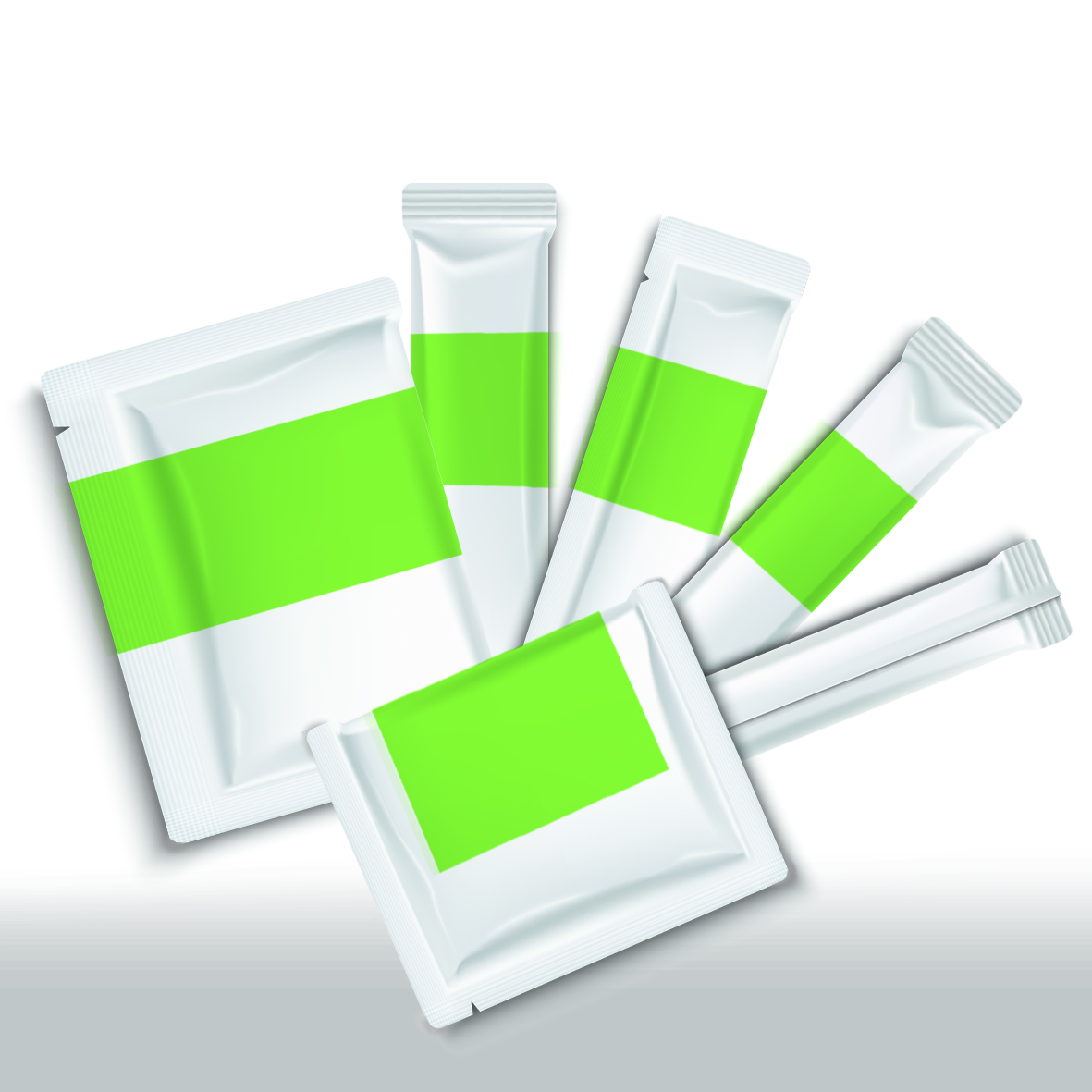 sachets and stick packs